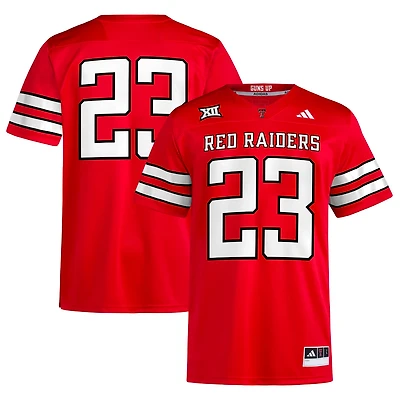 adidas 23 Texas Tech Raiders Home Premier Football Jersey