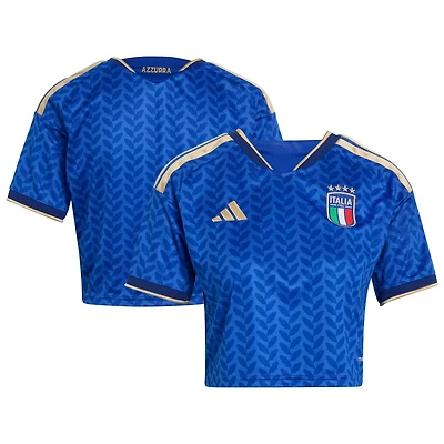 adidas Italy National Team FIFA x World Cup 2026 Home Cropped Replica Jersey