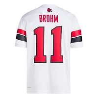 adidas Jeff Brohm Louisville Cardinals Football Icon Premier Jersey