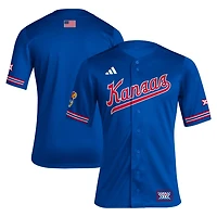 adidas Kansas Jayhawks Reverse Retro Replica Baseball Jersey