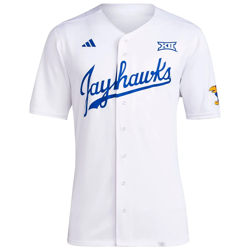 adidas Kansas Jayhawks Team Baseball Jersey