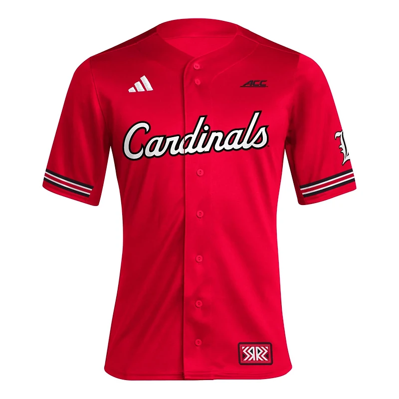 adidas Louisville Cardinals Reverse Retro Replica Baseball Jersey