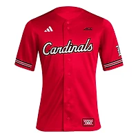 adidas Louisville Cardinals Reverse Retro Replica Baseball Jersey