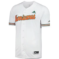 adidas Miami Hurricanes Replica Baseball Jersey