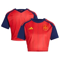 adidas Spain National Team FIFA x World Cup 2026 Home Cropped Replica Jersey
