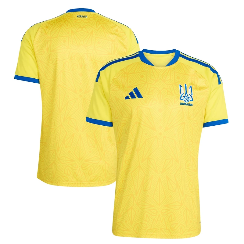 adidas Ukraine National Team FIFA x World Cup 2026 Home Replica Jersey