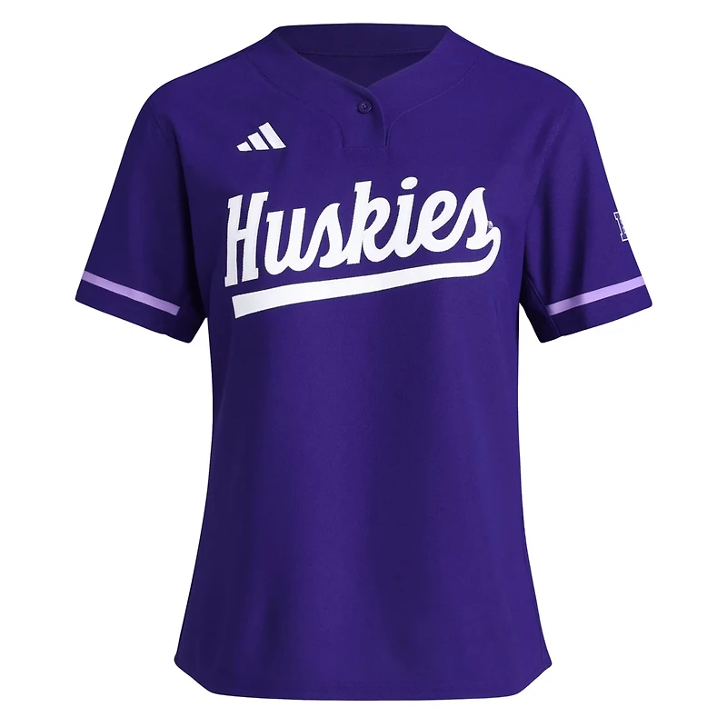 adidas Washington Huskies Replica Softball Jersey