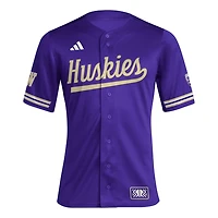 adidas Washington Huskies Reverse Retro Replica Baseball Jersey