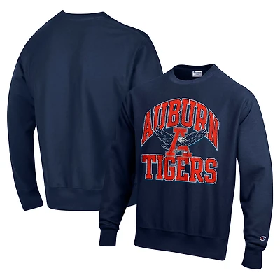Champion Auburn Tigers Vault Late Night Reverse Weave Pullover Sweatshirt