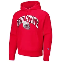 Champion Ohio State Buckeyes Vault Late Night Reverse Weave Pullover Hoodie