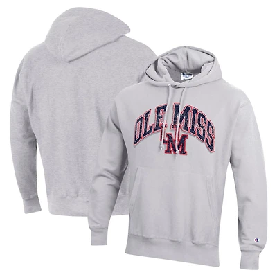 Champion Ole Miss Rebels Vault Late Night Reverse Weave Pullover Hoodie