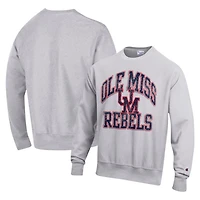 Champion Ole Miss Rebels Vault Late Night Reverse Weave Pullover Sweatshirt