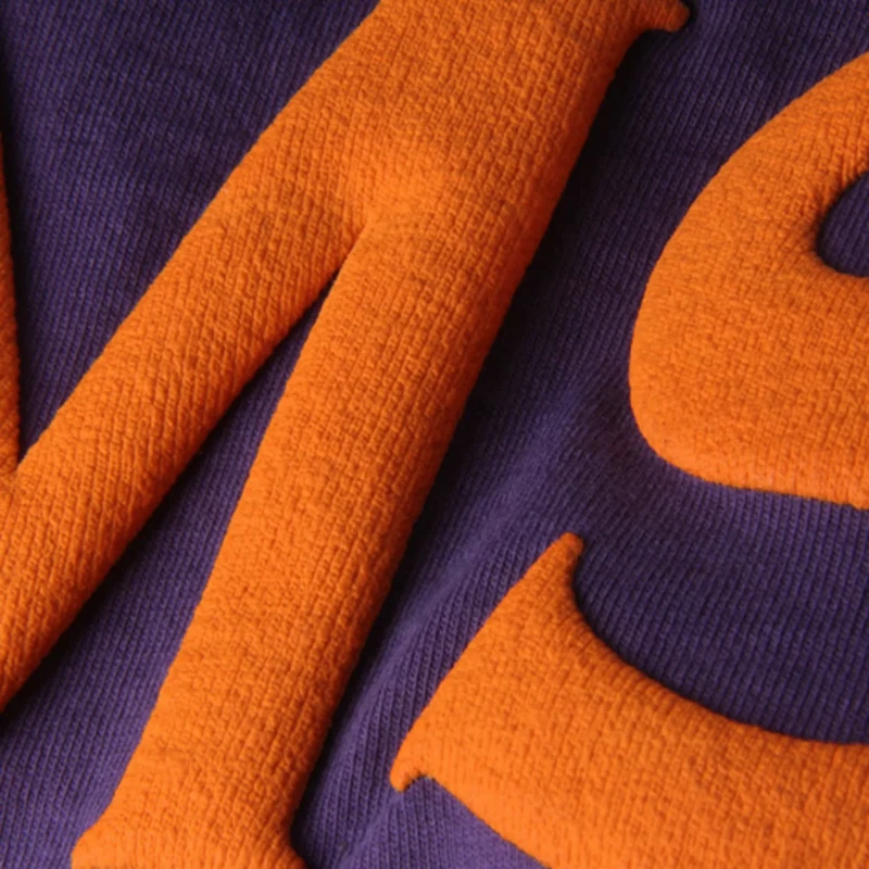 Clemson Tigers Ombre Long Sleeve Dip-Dyed Spirit Jersey
