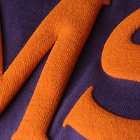 Clemson Tigers Ombre Long Sleeve Dip-Dyed Spirit Jersey