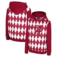 Colosseum Alabama Tide Argyle The Dealio Pullover Hoodie