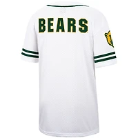Colosseum Baylor Bears Free Spirited Mesh Button-Up Baseball Jersey