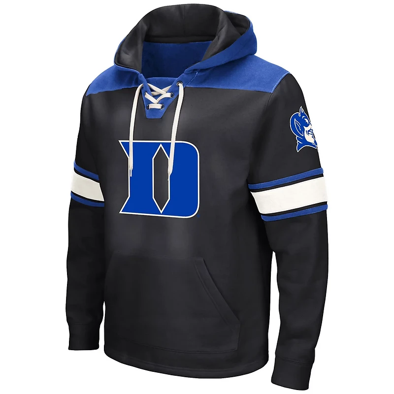 Colosseum Duke Blue Devils Lace-Up 20 Pullover Hoodie