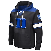 Colosseum Duke Blue Devils Lace-Up 20 Pullover Hoodie