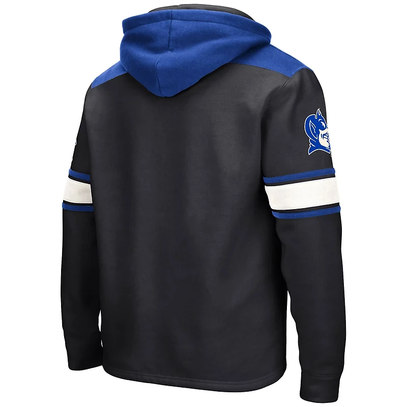 Colosseum Duke Blue Devils Lace-Up 20 Pullover Hoodie