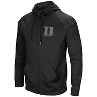 Colosseum Duke Blue Devils out 30 Tonal Raglan Full-Zip Hoodie