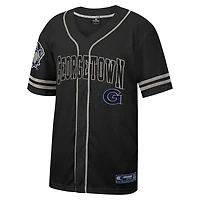 Colosseum Georgetown Hoyas Free Spirited Mesh Button-Up Baseball Jersey