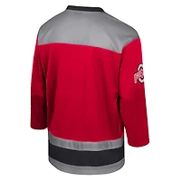 Colosseum Ohio State Buckeyes Athletic Machine Fashion Hockey Jersey