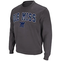 Colosseum Ole Miss Rebels Arch  Logo Pullover Sweatshirt