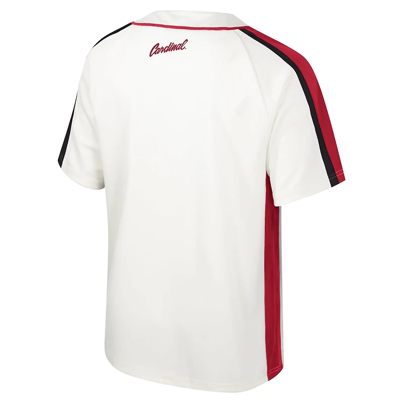 Colosseum Stanford Cardinal Ruth Button-Up Baseball Jersey