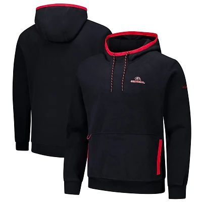 Columbia Georgia Bulldogs Flanker Fleece Pullover Hoodie