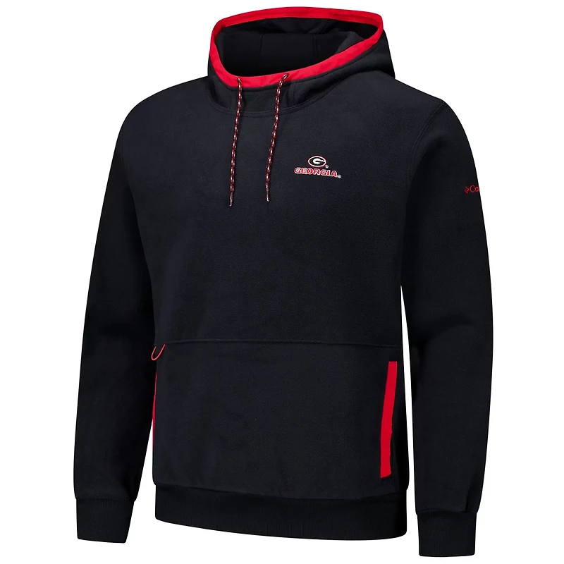 Columbia Georgia Bulldogs Flanker Fleece Pullover Hoodie