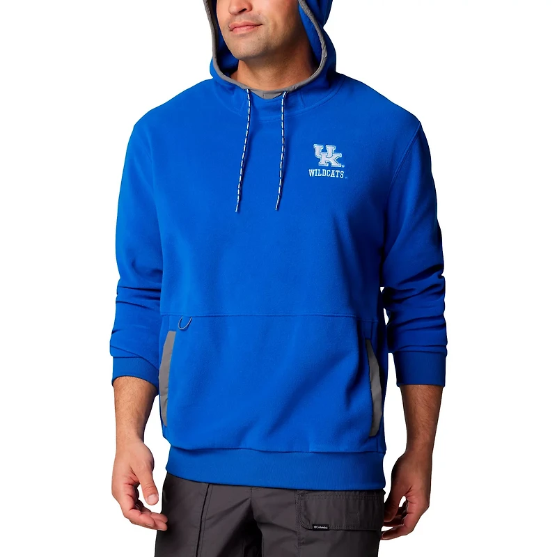 Columbia Kentucky Wildcats Flanker Fleece Pullover Hoodie