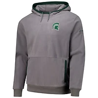 Columbia Michigan State Spartans Flanker Fleece Pullover Hoodie