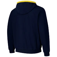 Columbia Michigan Wolverines Flanker Fleece Pullover Hoodie
