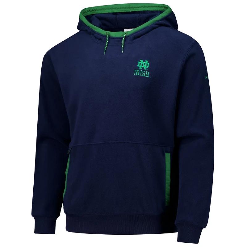 Columbia Notre Dame Fighting Irish Flanker Fleece Pullover Hoodie