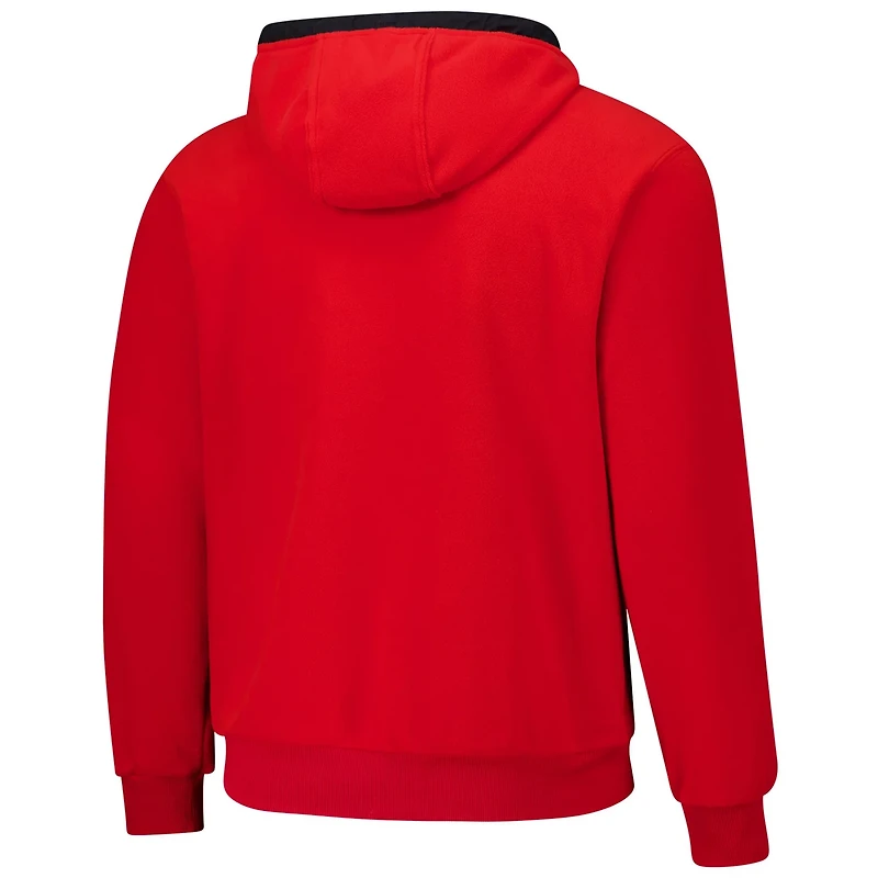 Columbia Ohio State Buckeyes Flanker Fleece Pullover Hoodie