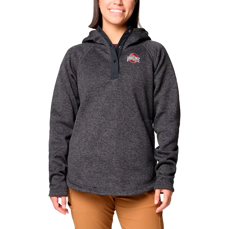 Columbia Ohio State Buckeyes Sweater Weather Raglan Pullover Hoodie