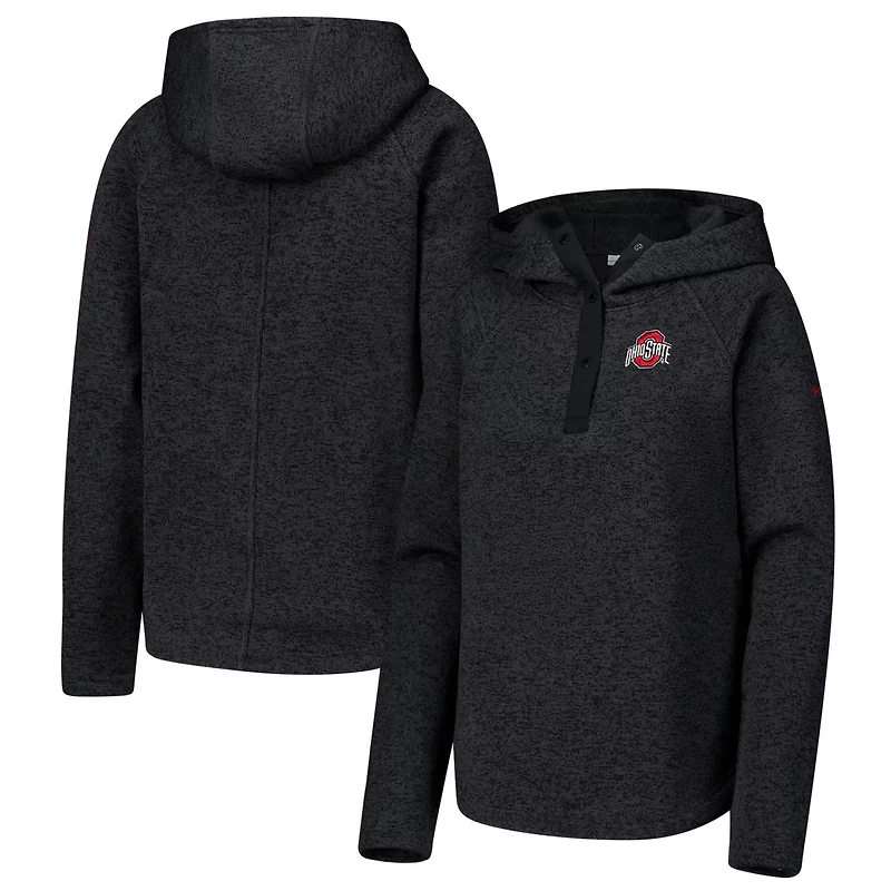 Columbia Ohio State Buckeyes Sweater Weather Raglan Pullover Hoodie