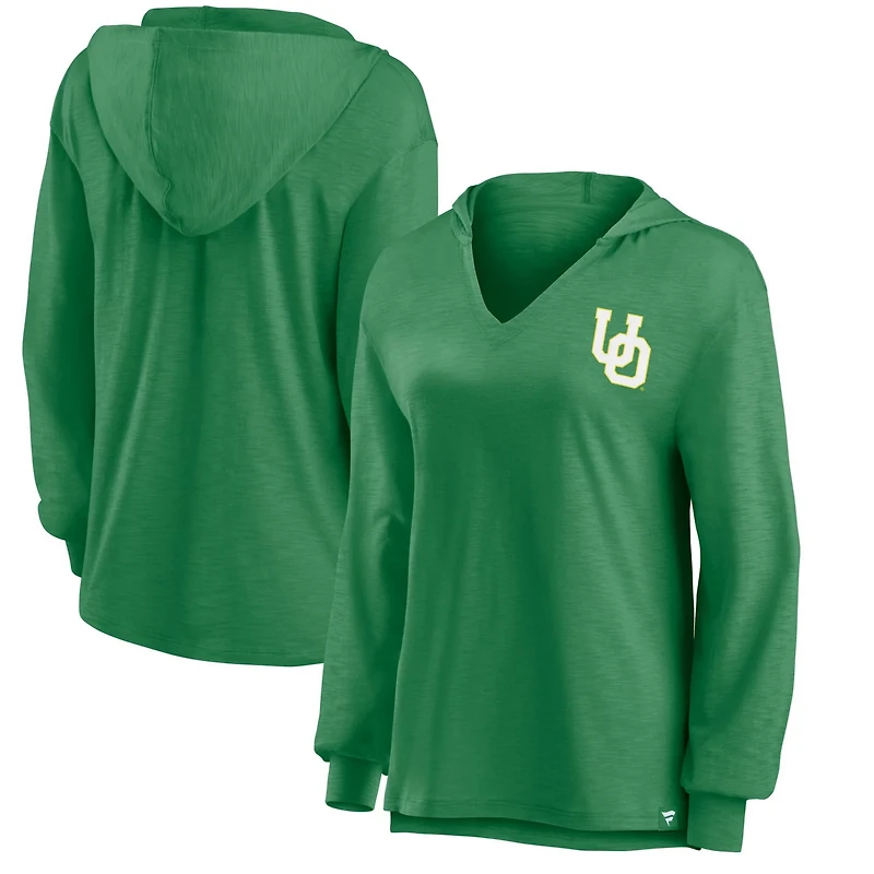 Fanatics Apple Oregon Ducks Iconic Slub Lightweight Pullover Hoodie