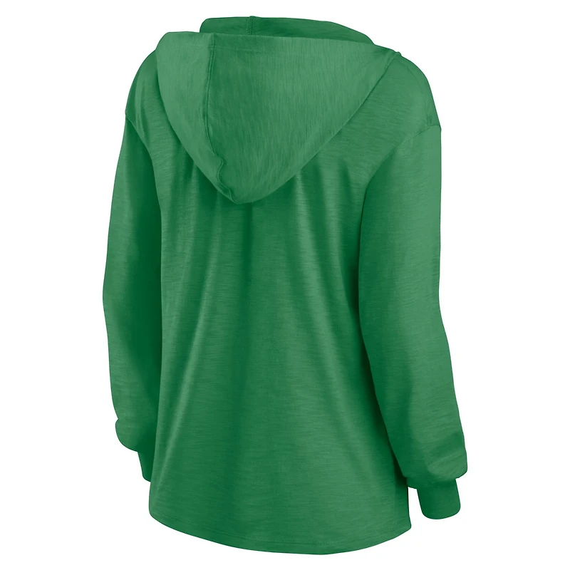 Fanatics Apple Oregon Ducks Iconic Slub Lightweight Pullover Hoodie