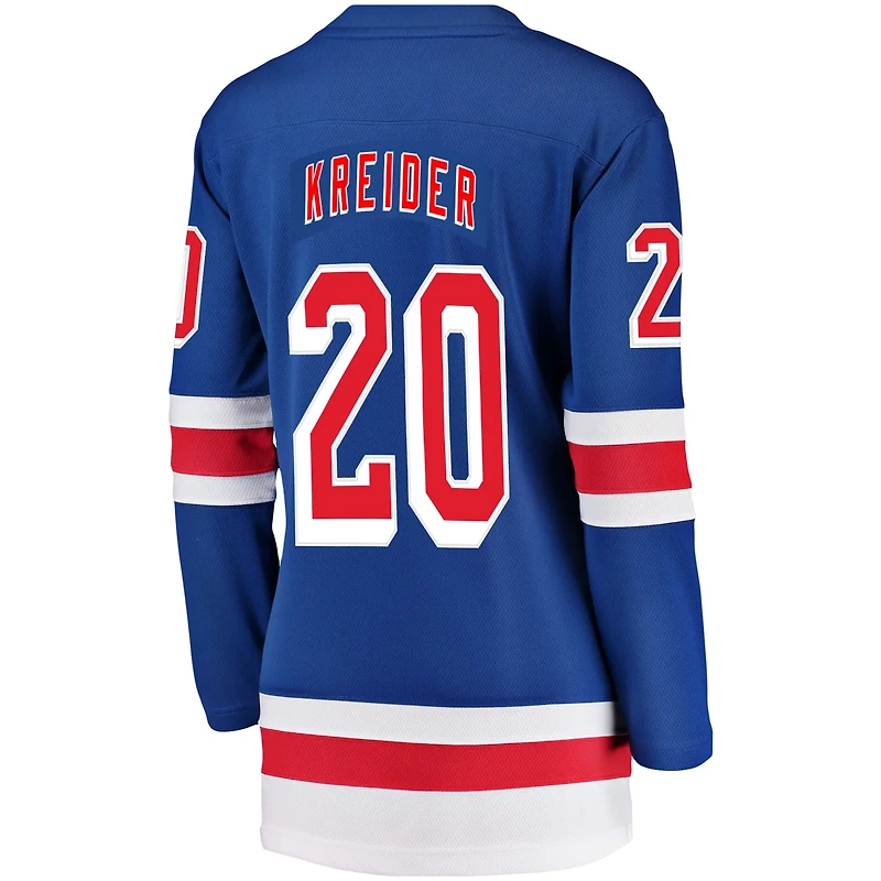 Fanatics Chris Kreider New York Rangers Breakaway Player Jersey