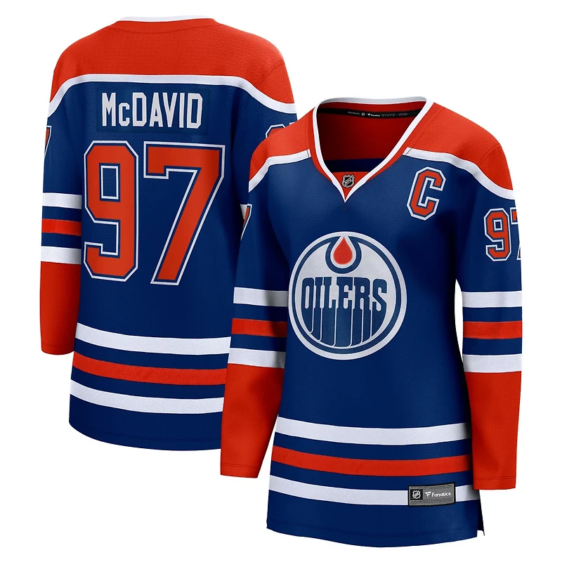 Fanatics Connor McDavid Edmonton Oilers Home Premier Breakaway Player Jersey