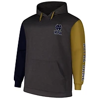 Fanatics Notre Dame Fighting Irish Big  Tall Contrast Sleeves Pullover Hoodie
