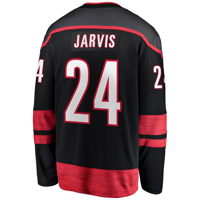 Fanatics Seth Jarvis Carolina Hurricanes Home Breakaway Jersey