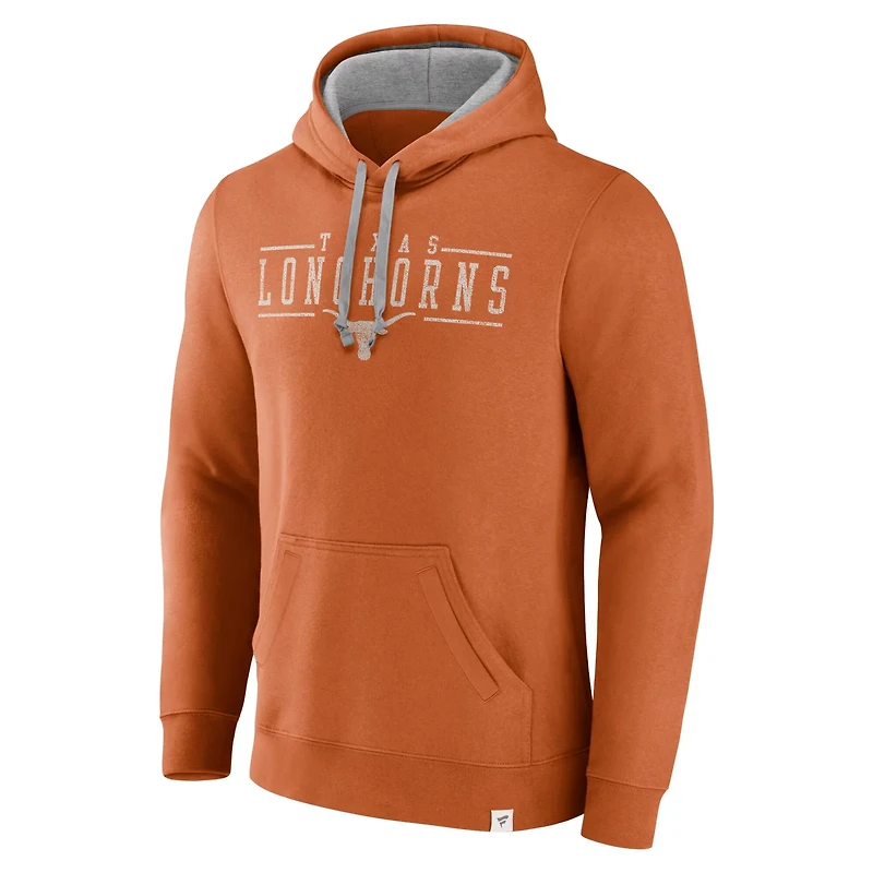 Fanatics Texas Longhorns Second Wind Distressed Pullover Hoodie