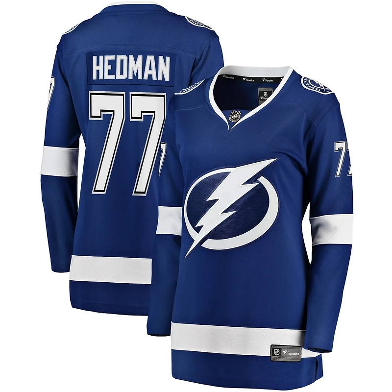 Fanatics Victor Hedman Tampa Bay Lightning Premier Breakaway Player Jersey