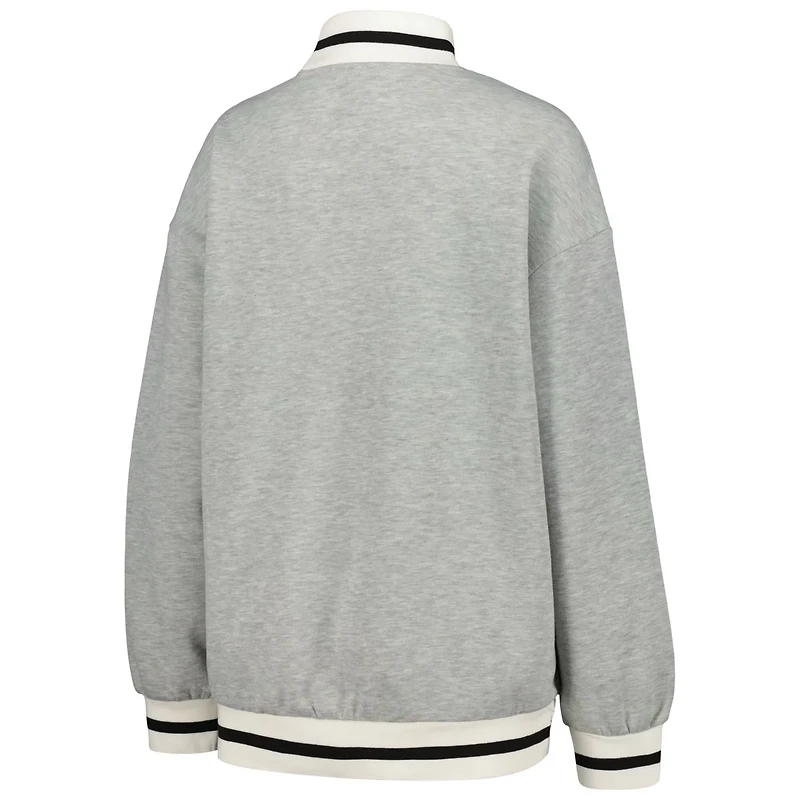 Gameday Couture Oklahoma Sooners It To Win Sporty Mock Neck Pullover Sweatshirt