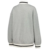 Gameday Couture Oklahoma Sooners It To Win Sporty Mock Neck Pullover Sweatshirt