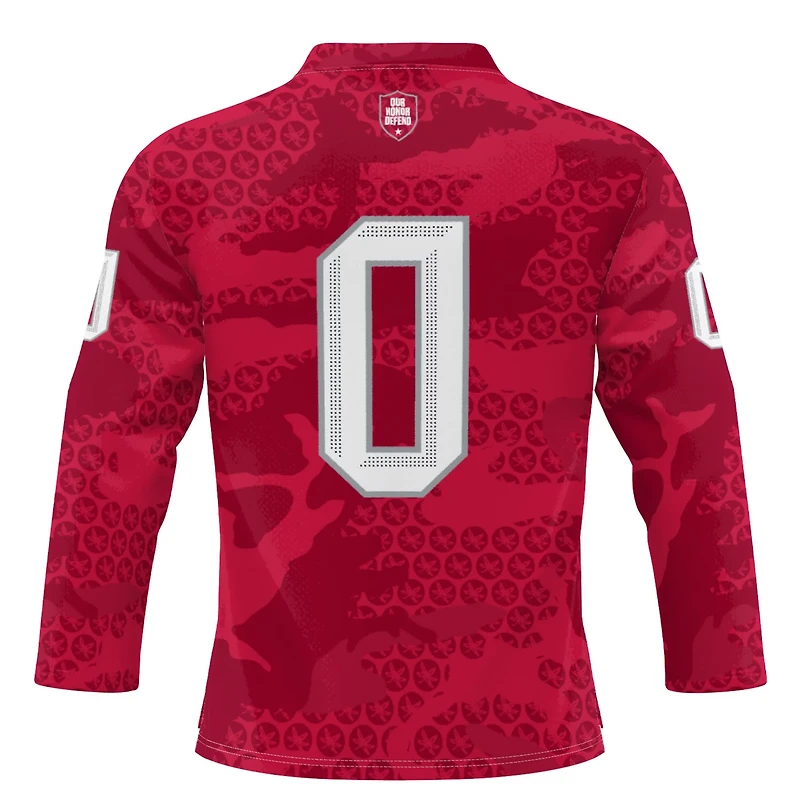 GameDay Greats 0 Ohio State Buckeyes Ice Hockey Jersey