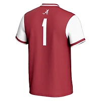 GameDay Greats 1 Alabama Crimson Tide Lightweight Softball Fashion Jersey