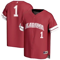 GameDay Greats 1 Alabama Tide Lightweight Collegiate Baseball Fashion Jersey